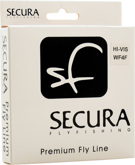 Żyłka muchowa Secura wf4f hi-vis - żyłka - żyłka muchowa - stożek - pomarańczowy - pstrąg - wędkarstwo muchowe