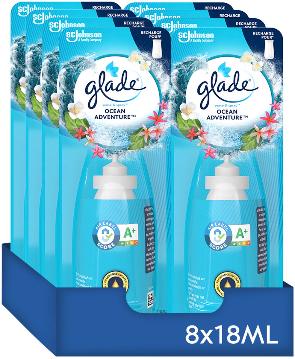 Glade Sense spray do napełniania oceaniczna przygoda