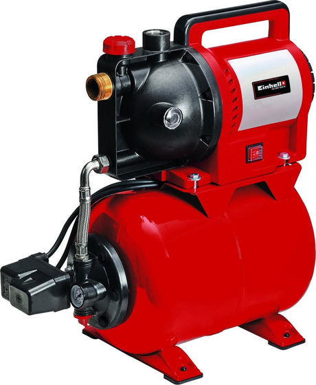 Elektryczna pompa wspomagająca Einhell GC-WW 1045 n - 1050 w - 4500 l h - 4,8 bar - pojemność zbiornika ciśnieniowego: 20 l - max. głowa: 48 m