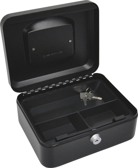 Pavo geldkist 8011858 zwart sleutel