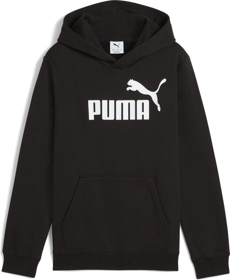 Puma ess nr. 1 bluza z kapturem z logo fl b sweter unisex - czarny