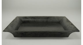 Vierkant bord grijs 20x20x2,5cm