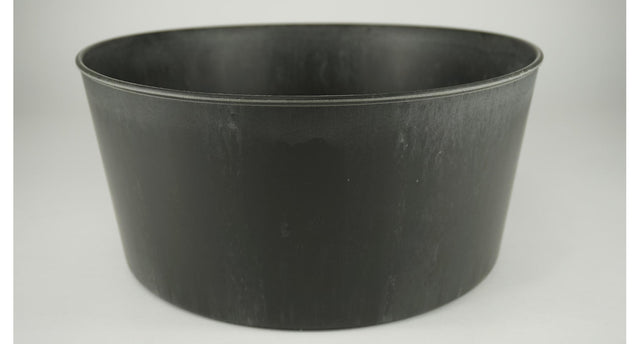 Teil rond grijs d29 h14cm