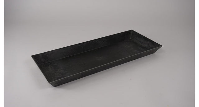 Schaal rechthoek grijs 49,5x20x4cm