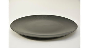 Plat bord rond grijs d40 h2cm