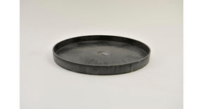 Tray rond grijs d22 h2cm