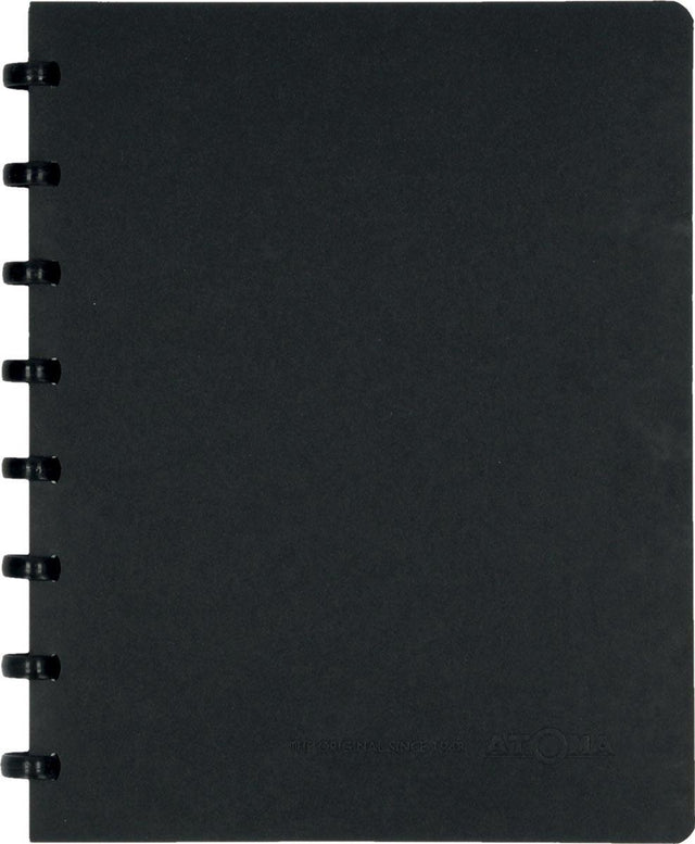 Atoma - zeszyt - format a5 - czarny - kratka 5mm - 1 szt