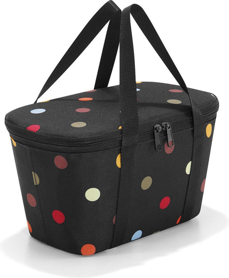 Torba termoizolacyjna Reisenthel Torba termoizolacyjna xs Torba na lunch - rozmiar xs - poliester z aluminiową wyściółką - 4 l - kropki czarne; wielokolorowy