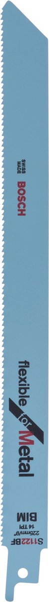 Bosch - bimetaliczny brzeszczot szablasty, s 1122 bf elastyczny do metalu