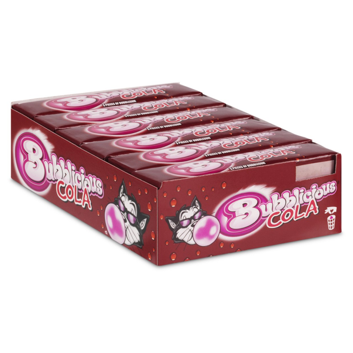 Guma do żucia Bubblicious cola (18 rolek)