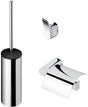 Geesa wynk toiletaccessoireset - chroom