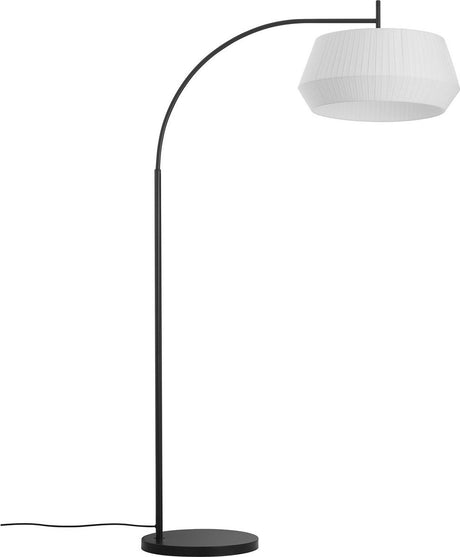 Nordlux dicte-lampa podłogowa-tekstylna-e27-biała