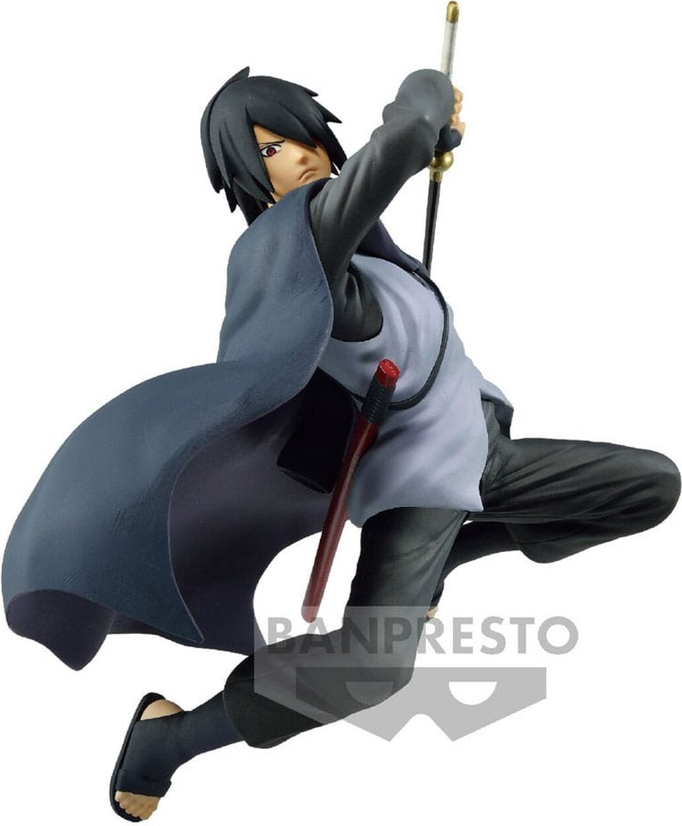 Banpresto boruto: Naruto Next Generations wibracje gwiazdy statua pcv sasuke uchiha 13 cm statua