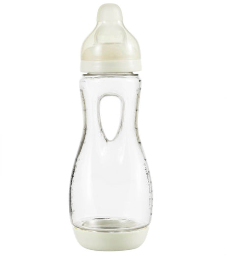 Uchwyt do butelki dla niemowląt Difrax - 240 ml - kremowy - 1 szt. - antykolkowy