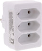 Q-link verdeelstekker - 3-voudig - domino - euro - wit