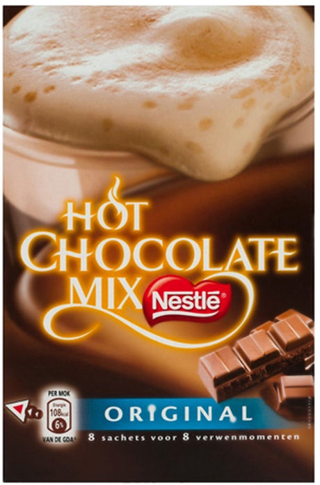 Mieszanka gorącej czekolady Nestlé - 6 pudełek po 8 patyczków