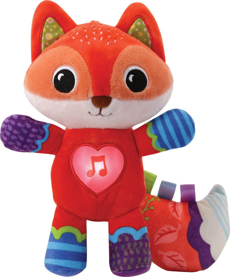 Przytulna zabawka lis Vtech Animal Friends - interaktywne centrum aktywności - edukacyjne zabawki dla dzieci - prezent - od 0 lat do 3 lat