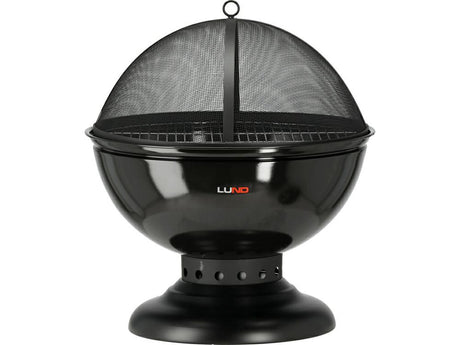 Lund stalen kachel met rooster 54cm