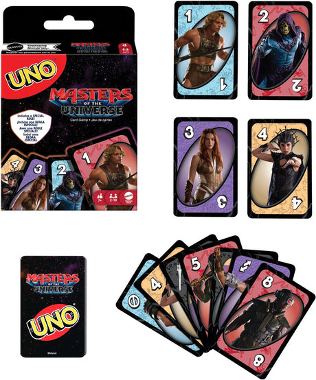 Mattel Games Uno Masters of the Universe 2026 film - gra karciana