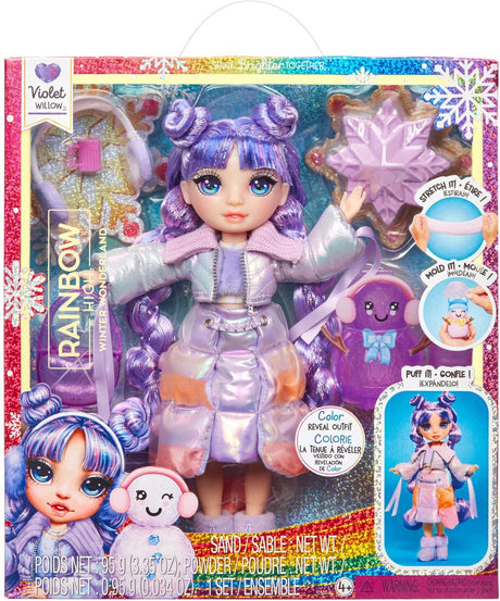 Lalka Rainbow High Winter Wonderland - fioletowa (fioletowa)