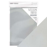 Tonic studio • Papier welinowy w kolorze perłowo-srebrnym