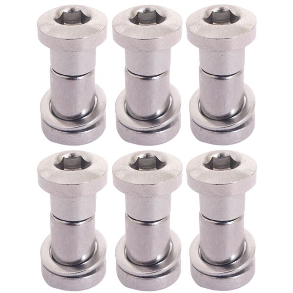 BOFIX SEAT PEGBOUT ALLEN 16 MM - Chrom (6 sztuk)
