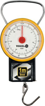 Vorel veergewicht 32kg met een maatbeker