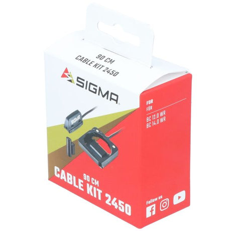 Zestaw uchwytu Sigma z kablem i magnesem 90 cm 2450 Oryginalna seria 00544