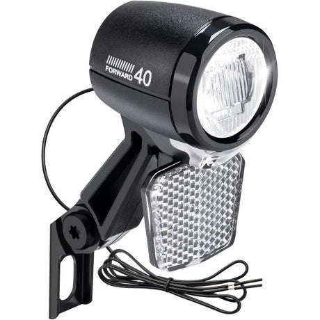 Reflektor krawędziowy miejski 1 LED 30 luksów - 6v -48v - rower elektryczny
