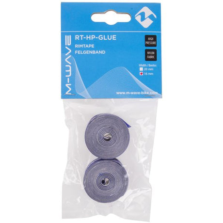 Taśma na felgę M-wave 12-29 rt-hp-klej wysokociśnieniowa 16 mm - niebieska (1 kpl)