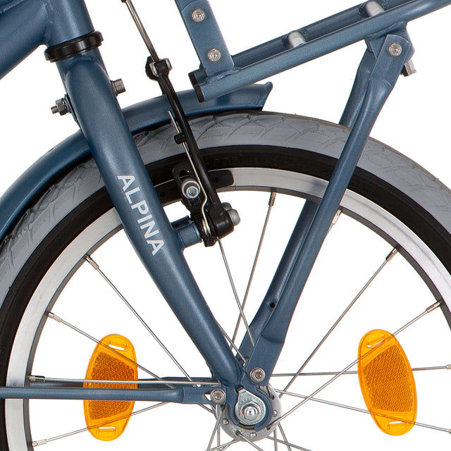 Alpina Fork 18 Cargo j Vintage Blue Matt