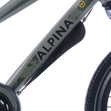 Zestaw błotników Alpina Trail 20-22 PVC, czarny