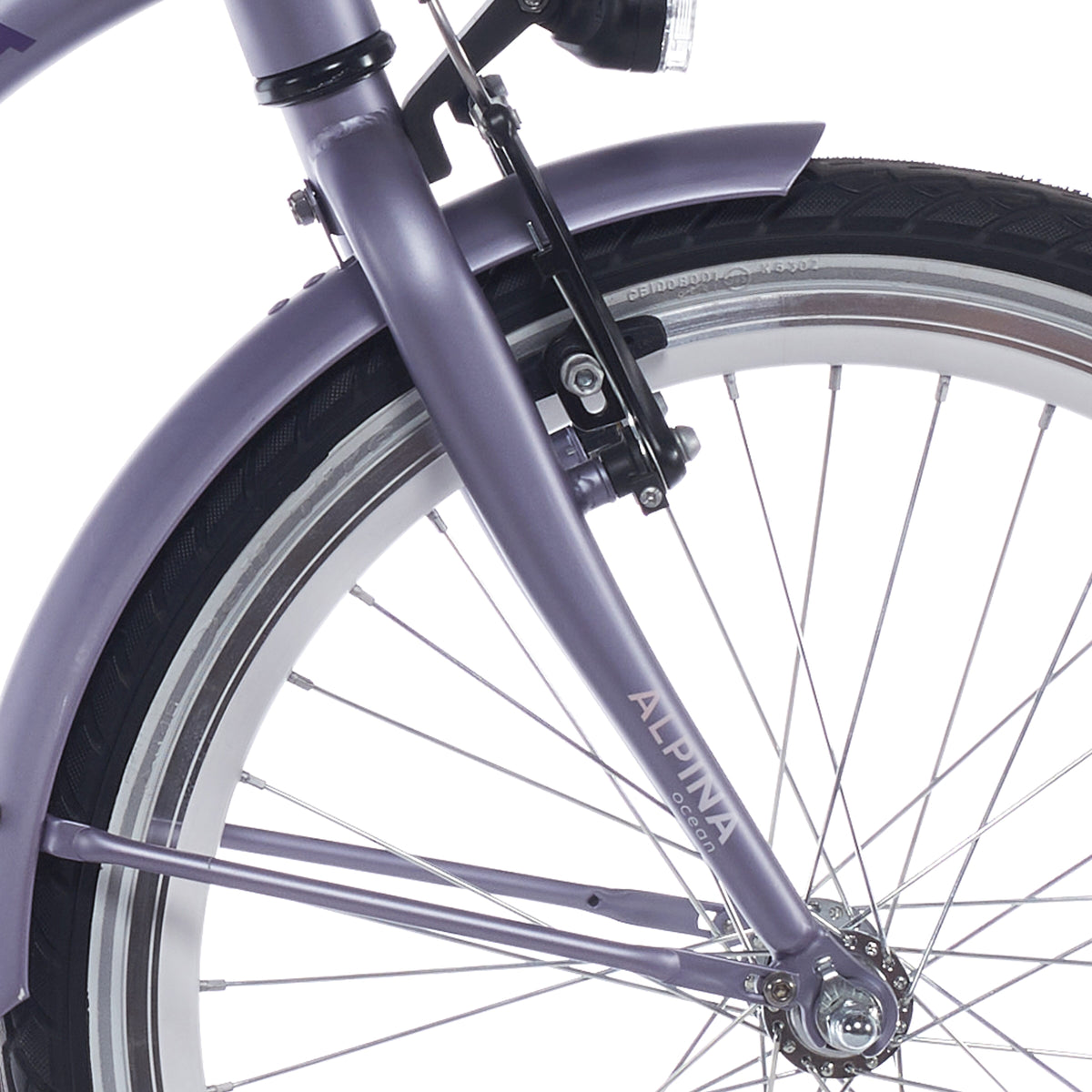 Alpina Fork 20 Ocean zamglona lawenda Matt