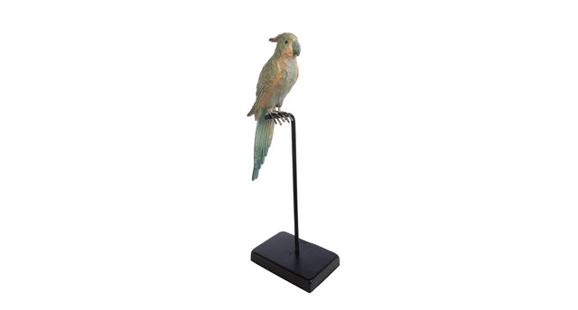 Polyresin parrot 43x13x13 cm