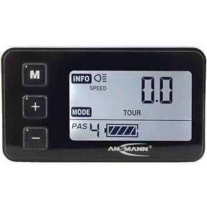 Ansmann Wyświetlacz LCD Wyświetlacz LCD 36v 6-stopniowy