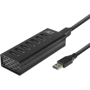 Act Connectivity Port USB 7 Port z StroomAdapter