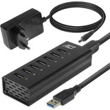 Act Connectivity Port USB 7 Port z StroomAdapter