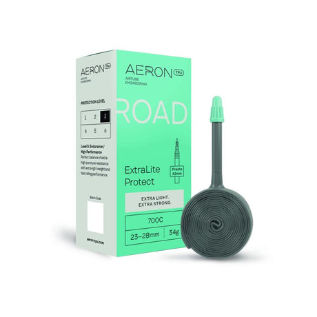 Aeron tpu aeron tpu road - Extralite Protect 23-28 zawór Presta 42 700c