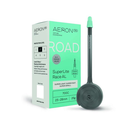 Aeron tpu aeron tpu road - superlite race al 23-28 zawór presta 80 700c