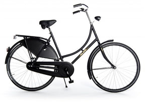 Rower babci Aldo 28 cali, Classic, 61 cm, czarny mat