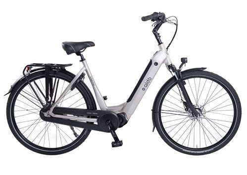 Aldo 28-calowy rower elektryczny interno 55 cm sonic silver 504wh stopni