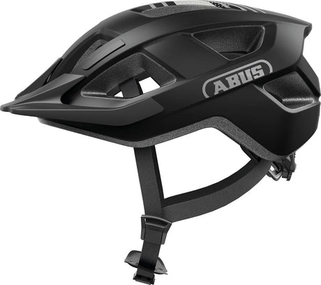 Kask rowerowy Abus aduro 3.0 led race czarny m - 52-58 cm - czarny - nadaje się do użytku na rowerach elektrycznych - rowerach miejskich - 315 g