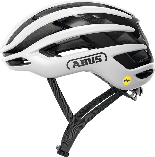Kask Abus Airbreaker 2,0 mips błyszczący biały m 54-58cm
