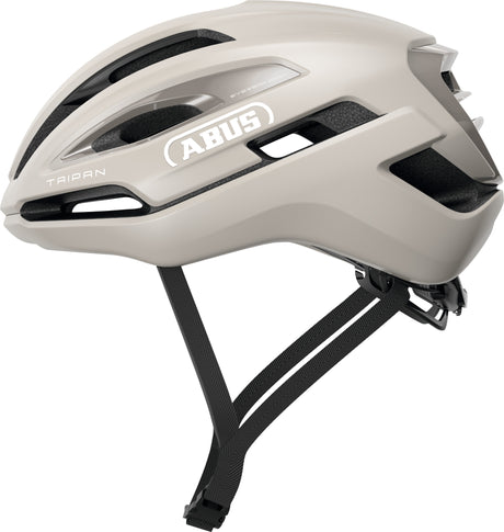 Kask rowerowy Abus taipan sand beżowy l - 57-61 cm - beżowy - odpowiedni do stosowania na rowerach szutrowych - 295 g
