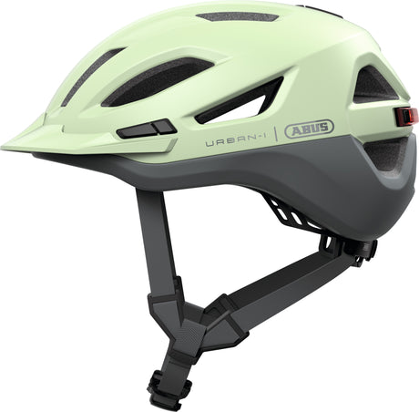 Kask rowerowy Abus urban-i 4.0 ace pistacchio green s - 51-55 cm - jasnozielony - nadaje się do użytku na rowerach elektrycznych - rowerach miejskich - 260 g