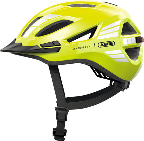Kask rowerowy Abus urban-i 4.0 sygnał żółty l - 57-61 cm - żółty - nadaje się do użytku na rowerach elektrycznych - rowerach miejskich - 290 g