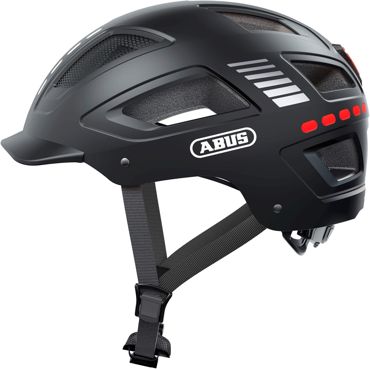 Abus Hełm Hyban 2.0 LED Signal Black L 56-61 cm