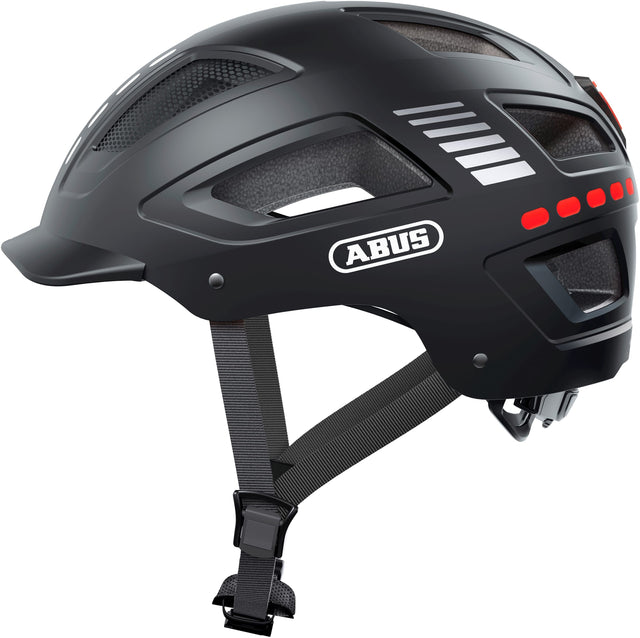 Abus Hełm Hyban 2.0 LED Signal Black L 56-61 cm