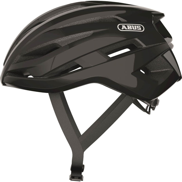 Abus hełm stgoudmchaser błyszcząca czarna xl 61-63 cm