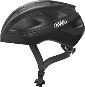Abus Hełm MacAtgoud błyszcząca aksamitna czarna m 52-58 cm